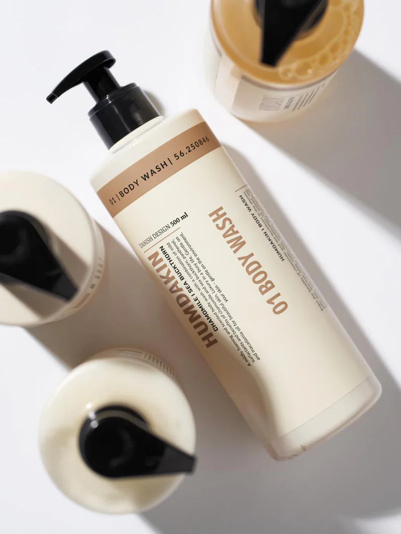 HUMDAKIN 01 Body Wash | Chamomile & Sea Buckthorn | 500ml
