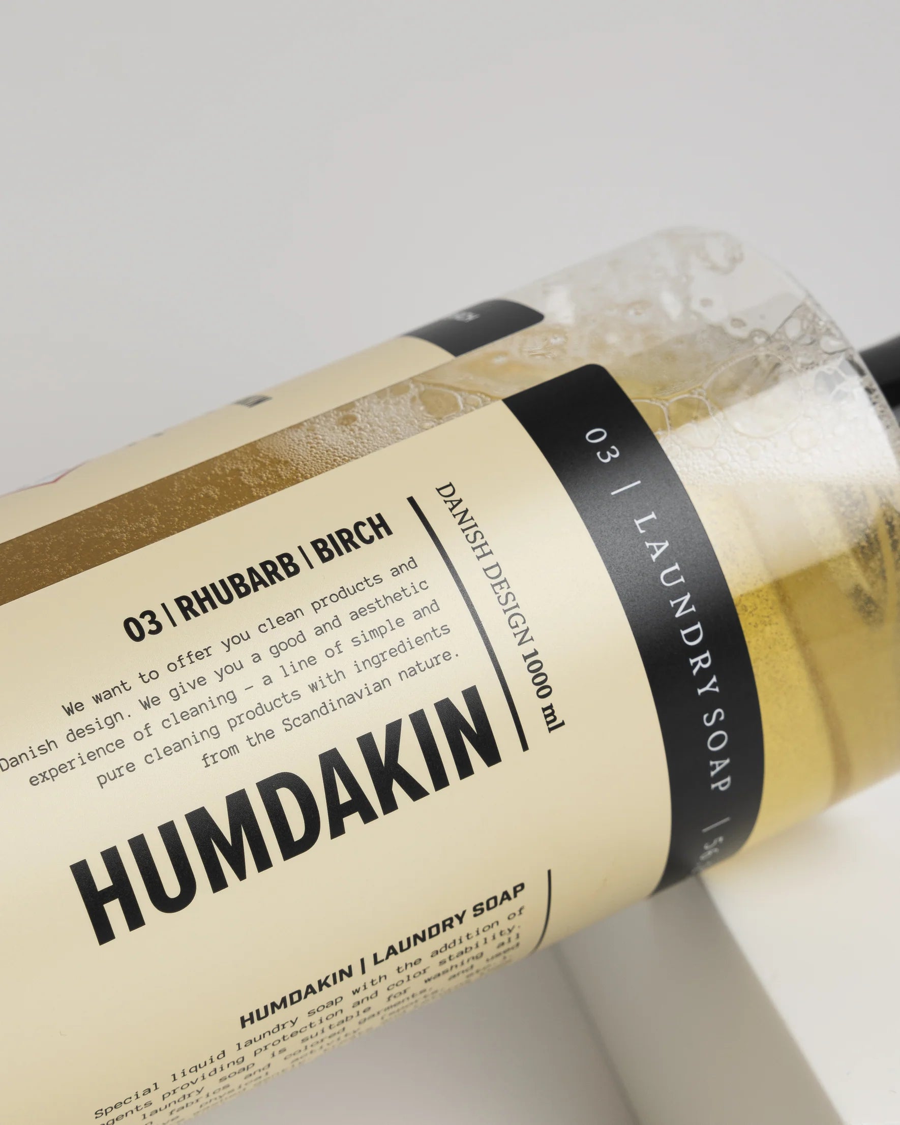 HUMDAKIN 03 Laundry soap | Rhubarb & Birch | 1000ml