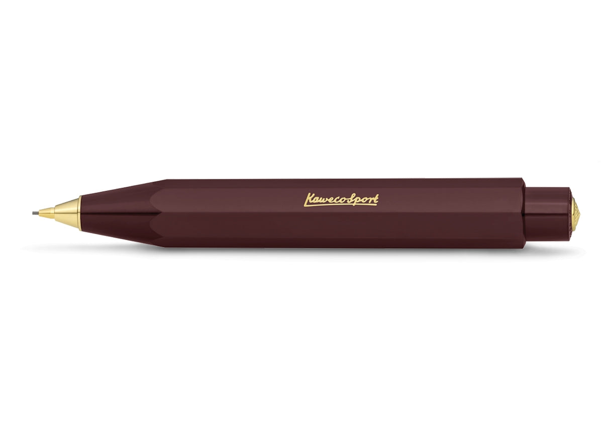 KAWECO Classic Sport Mechanical Pencil 0.7 mm | Burgundy