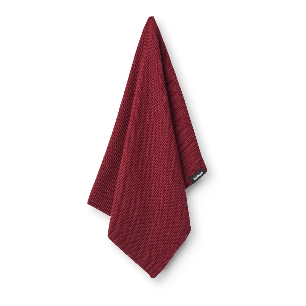 HUMDAKIN Knitted Kitchen Towel | Rosewood