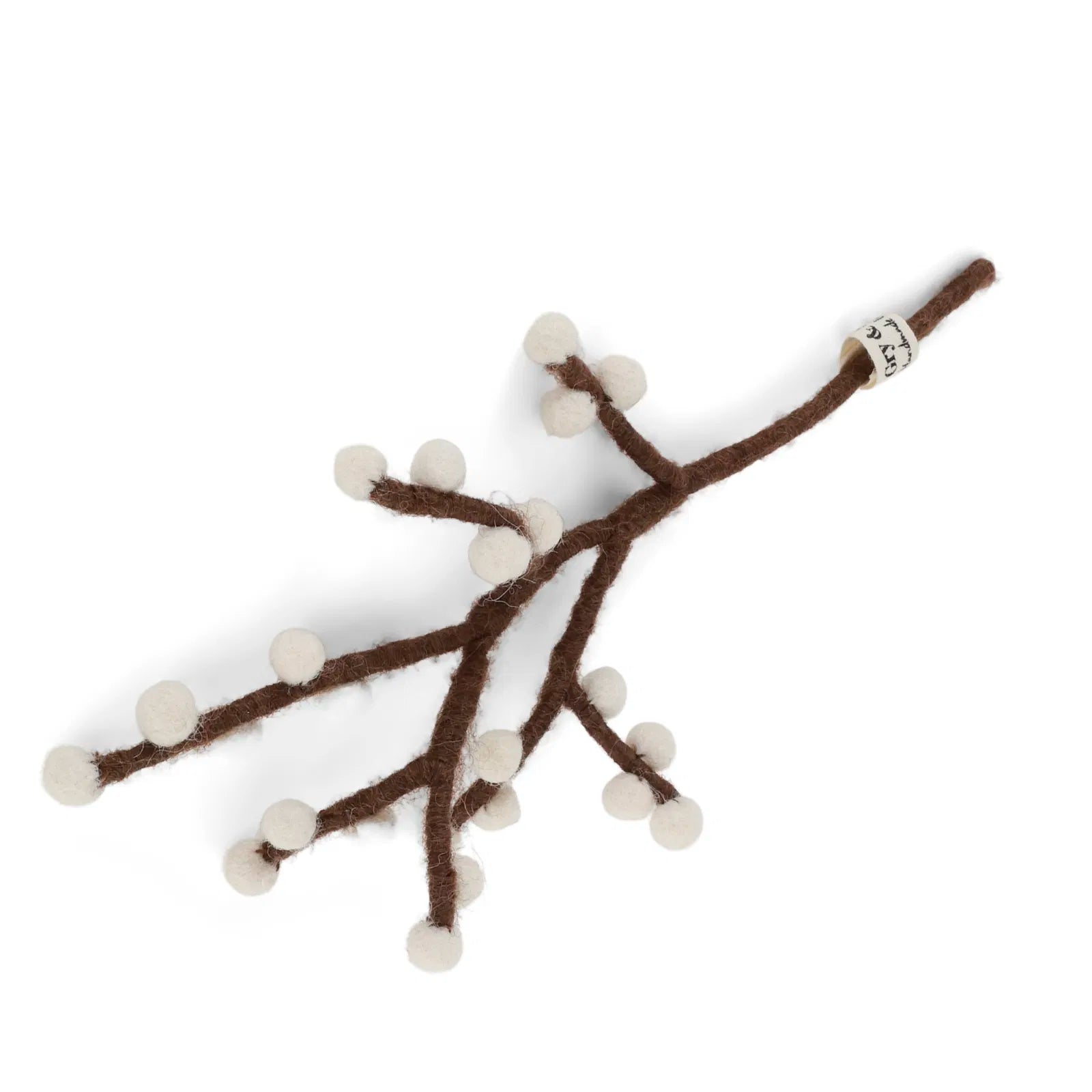 GRY & SIF Mini Branch w/White Berries