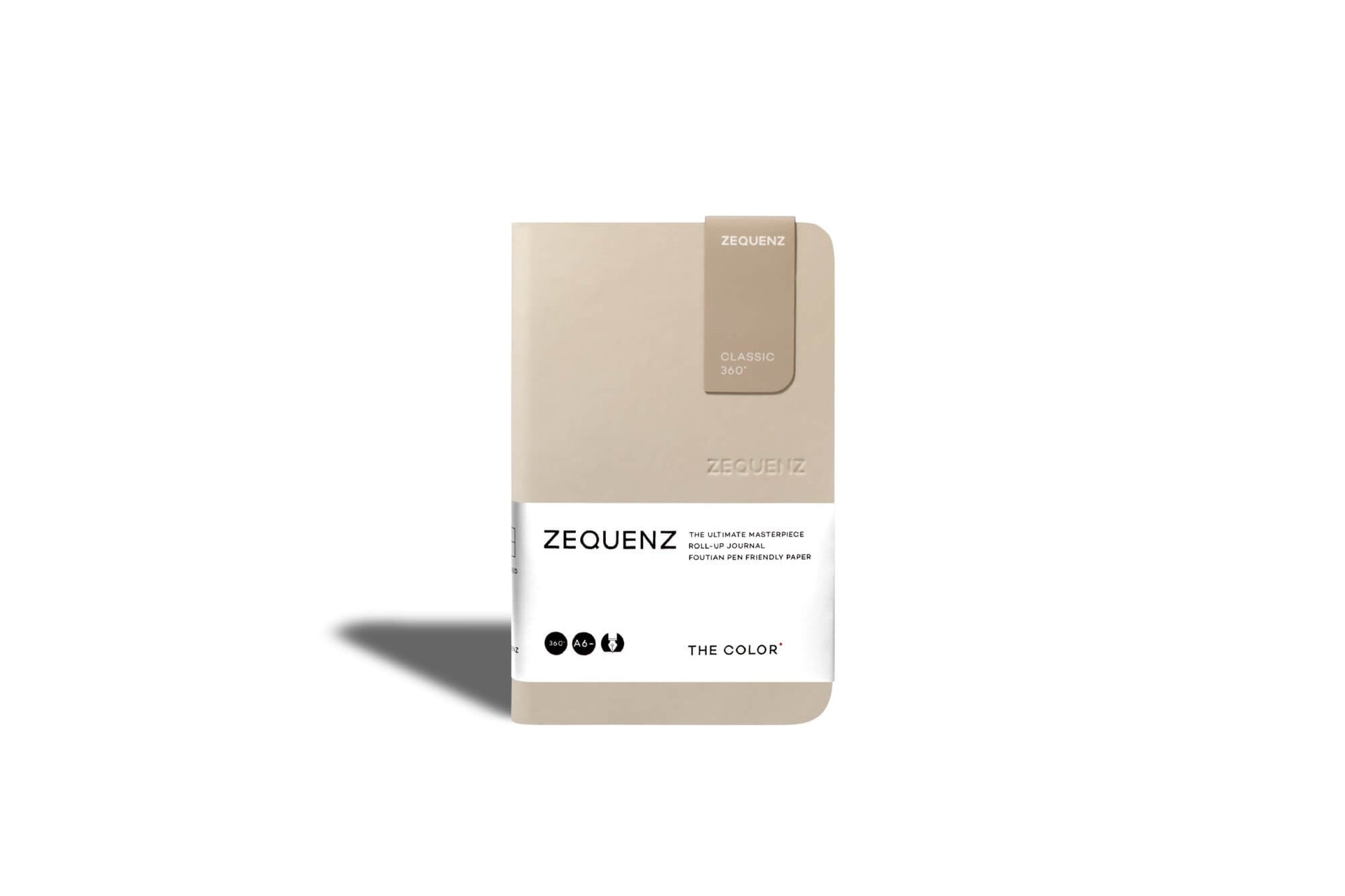 ZEQUENZ The Color B6 Notebook | Taupe