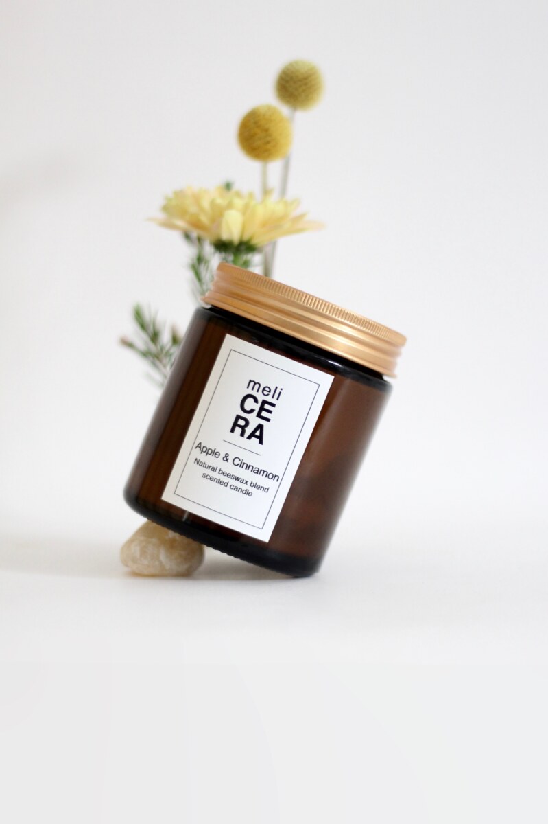 MELICERA Scented Beeswax Candle | 200 gr