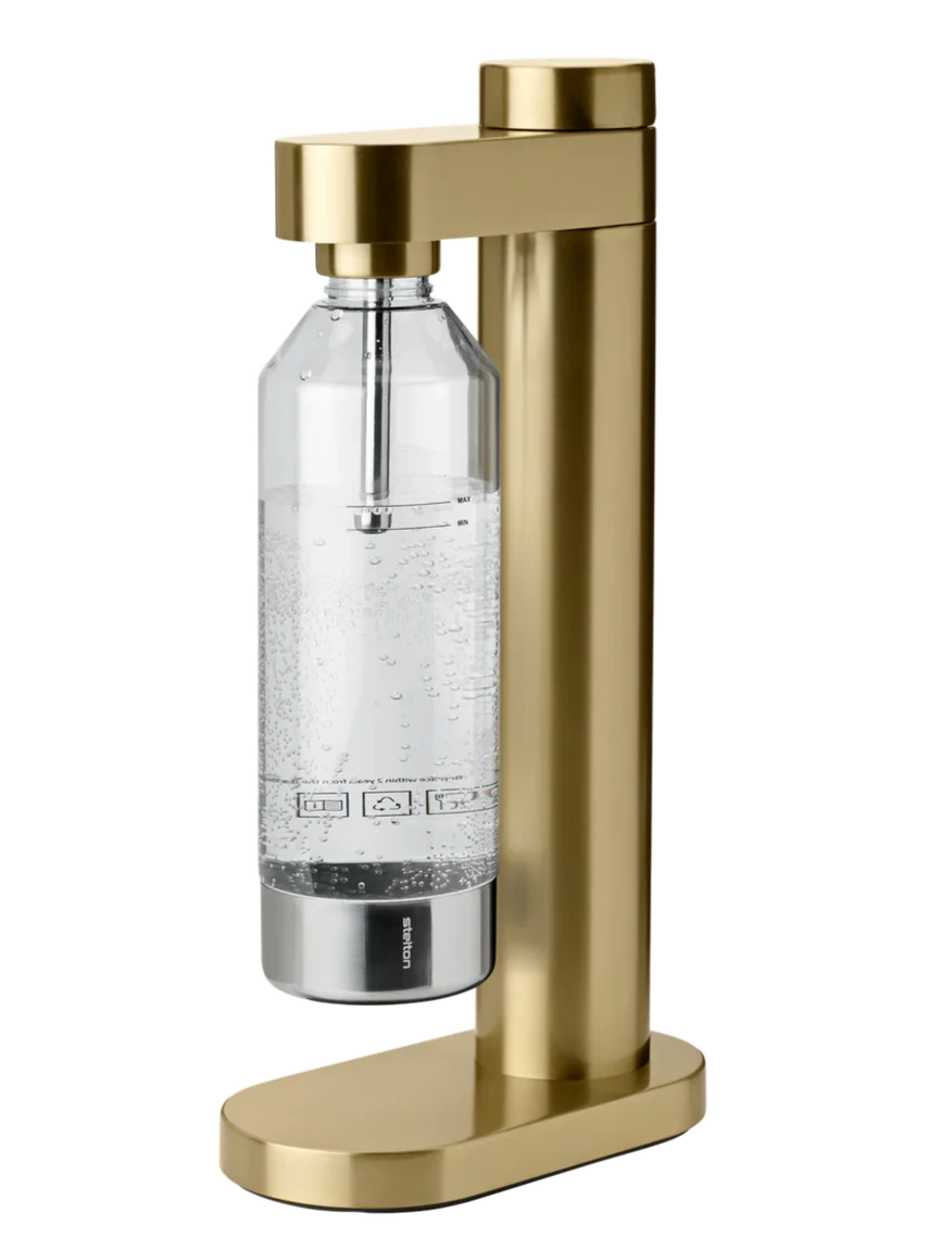 STELTON Brus Carbonator | Brushed Brass