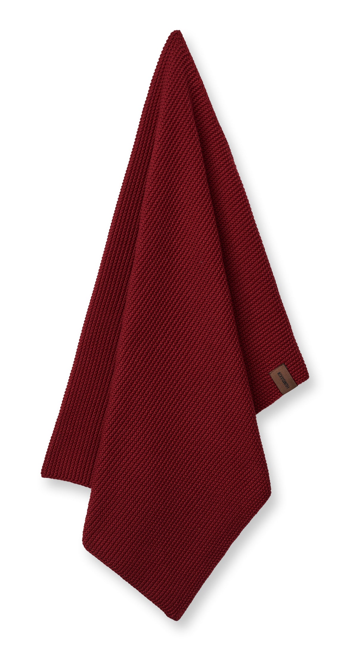 HUMDAKIN Knitted Kitchen Towel | Maroon