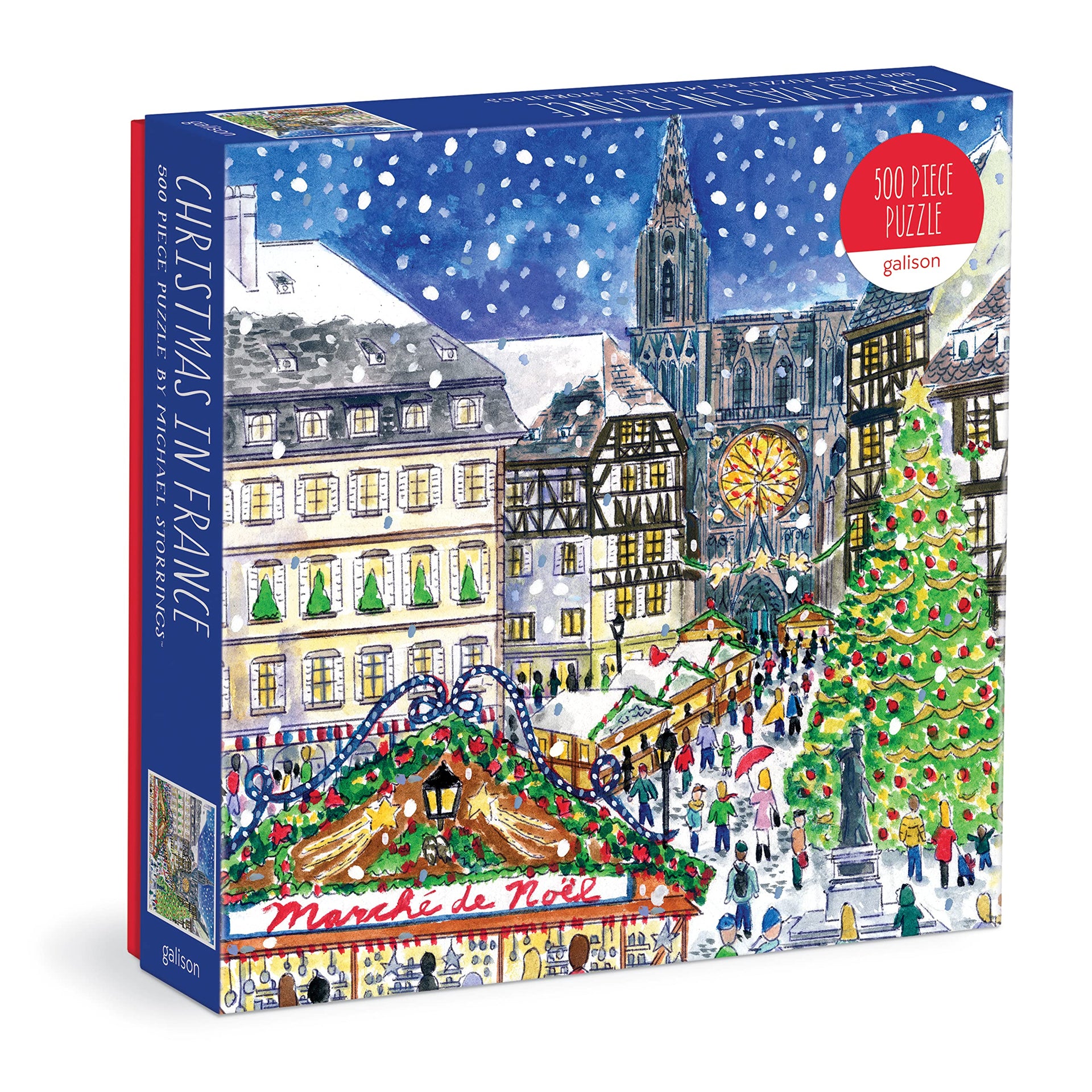 GALISON Christmas in France Puzzle | 500 pcs