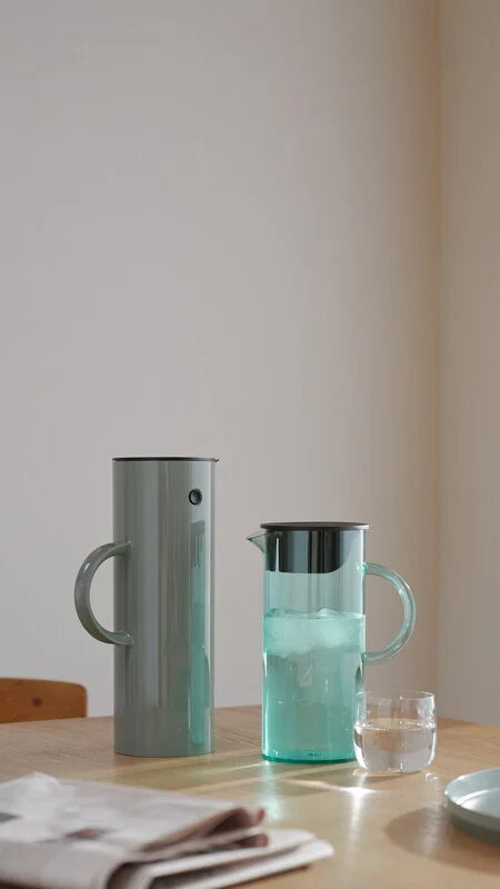 STELTON EM77 JUG with Lid | 1.5L | Dusty Green