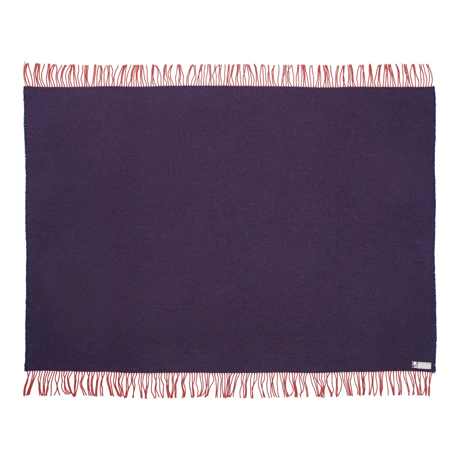 SILKEBORG ULDSPINDERI Franja | Burgundy Blue | 50% Alpaca and 50% Wool.