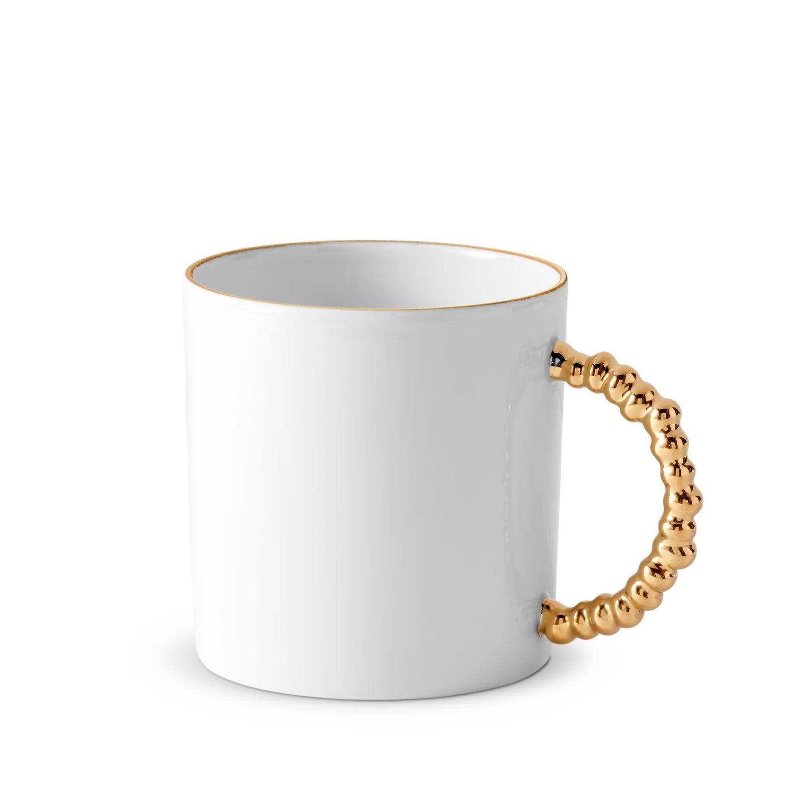 L' OBJET Haas Mojave Mug | White & Gold