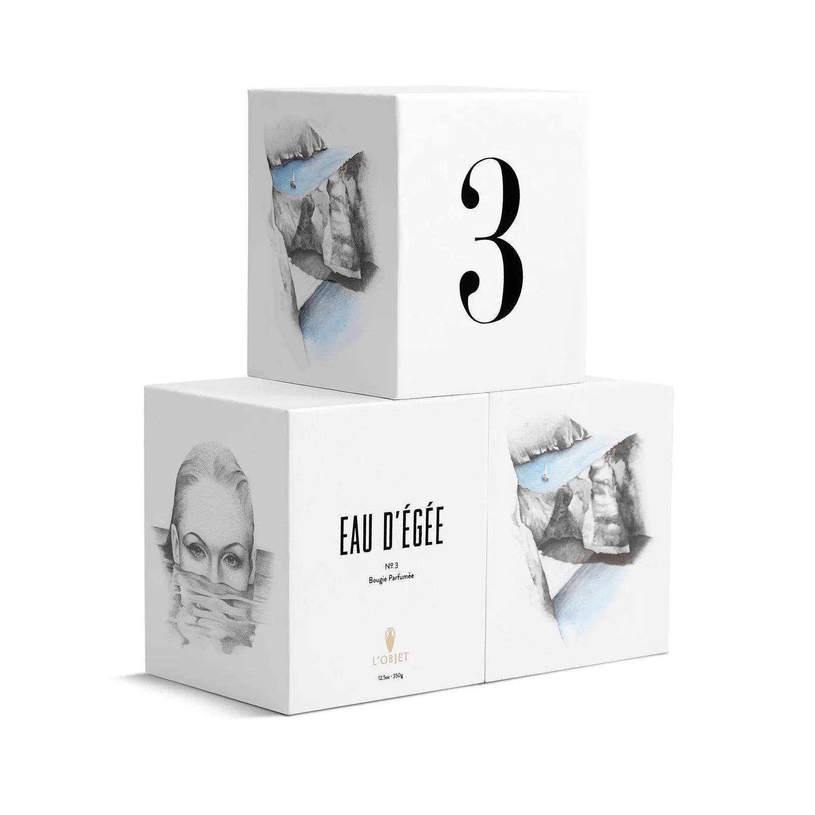 L'OBJET  Eau d'Égée No.3 Candle