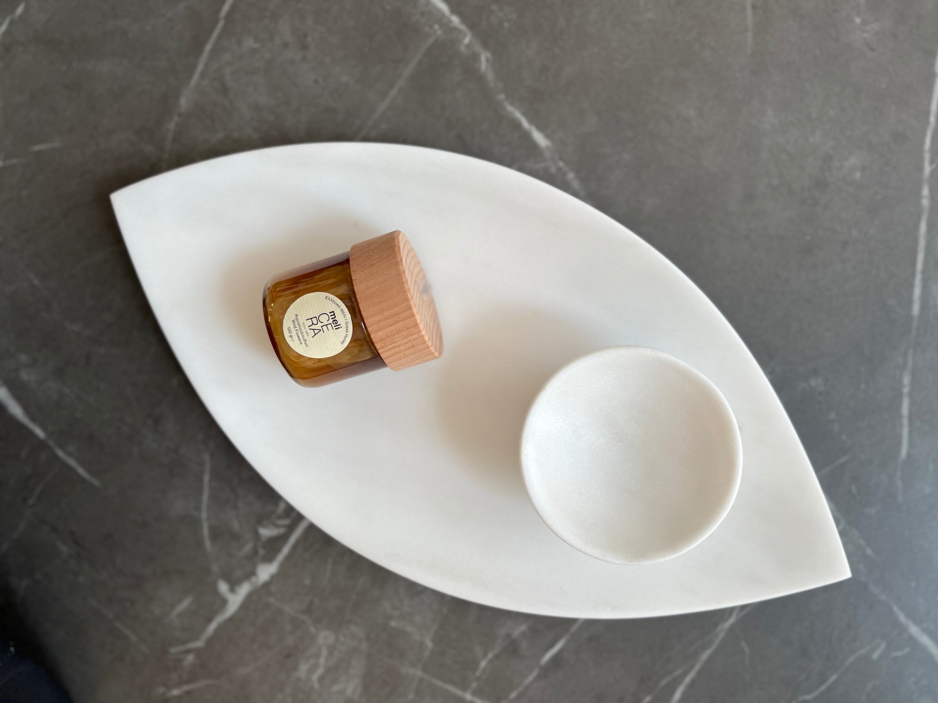 GEROCHRISTOS ''Eye'' Marble Platter | L.40 cm