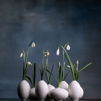 KLATT Chisana  White Vase / set of 3