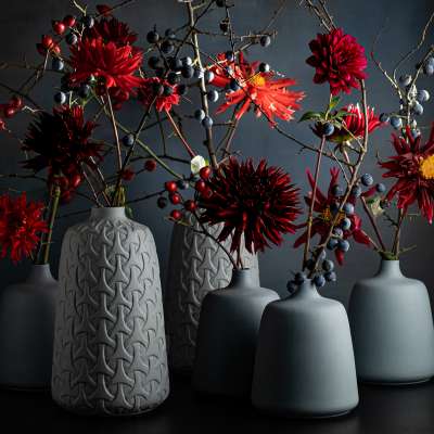 KLATT OBJECTS Irma Vase | Blue-Green