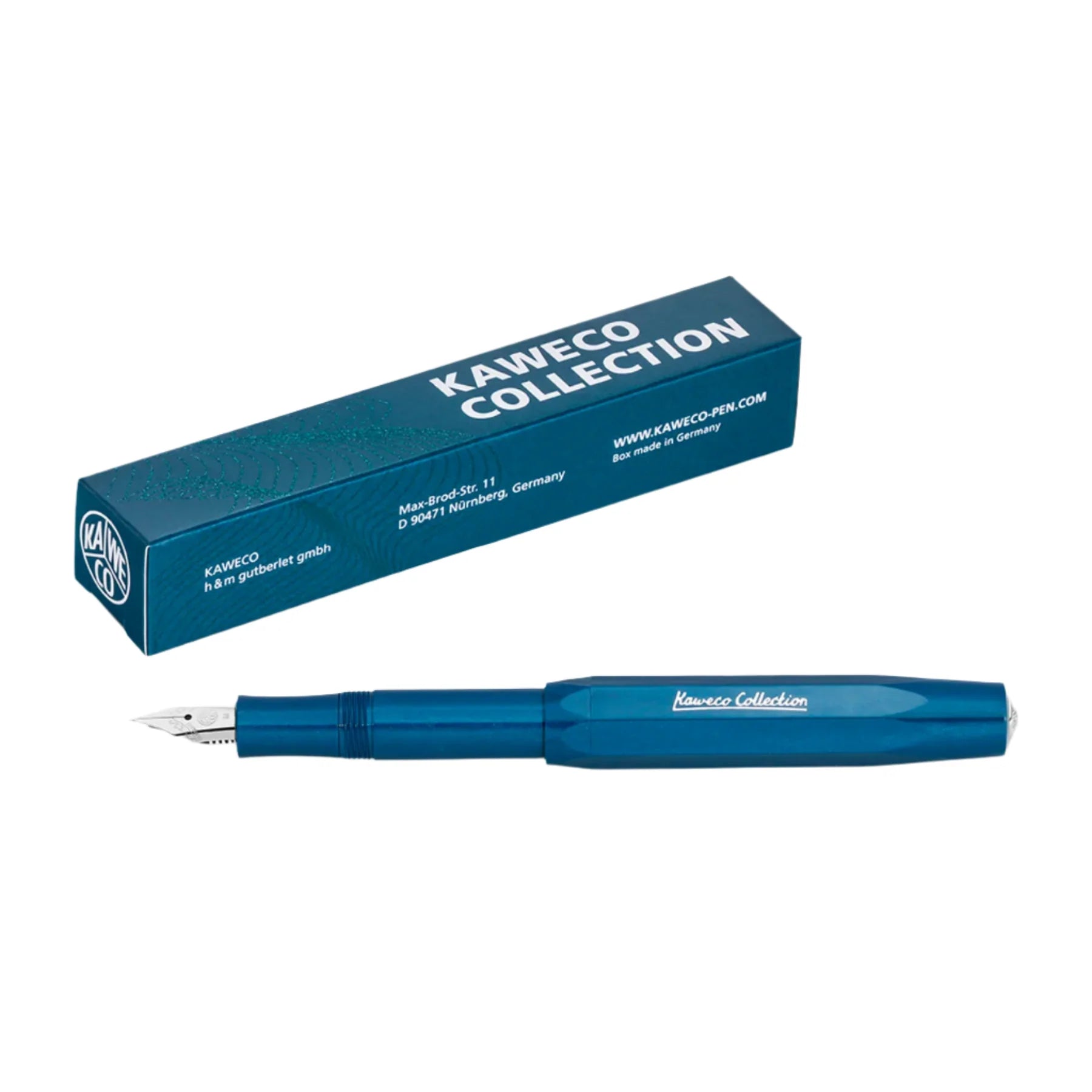 KAWECO Collection Fountain Pen | Toyama Teal | M