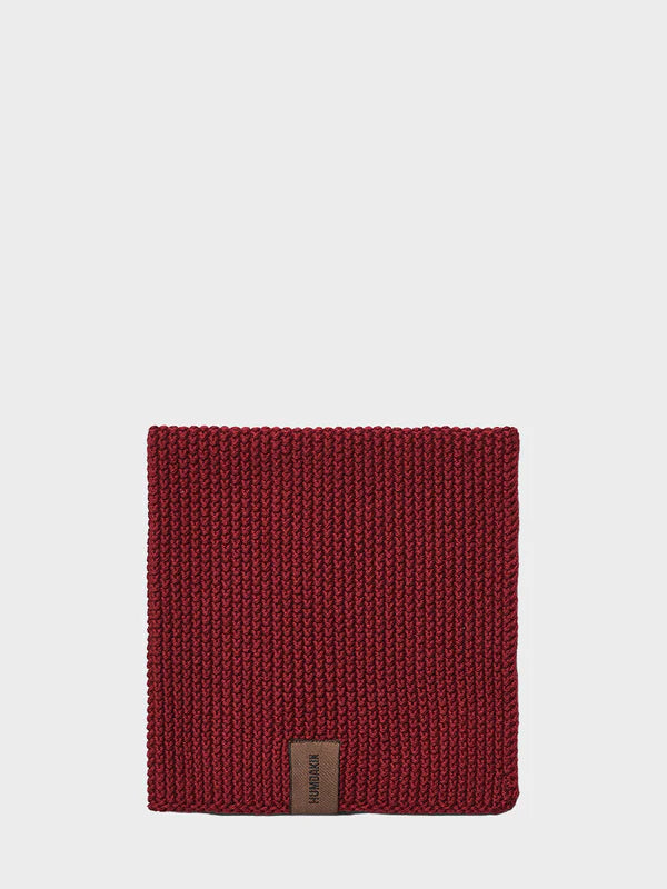HUMDAKIN Knitted Dishcloth | Maroon