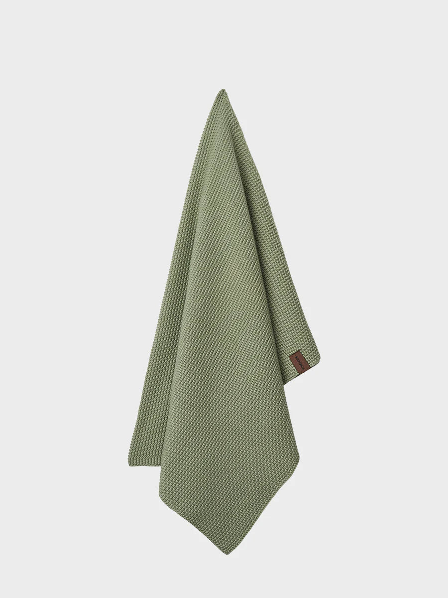 HUMDAKIN Knitted kitchen Towel  | Green tea