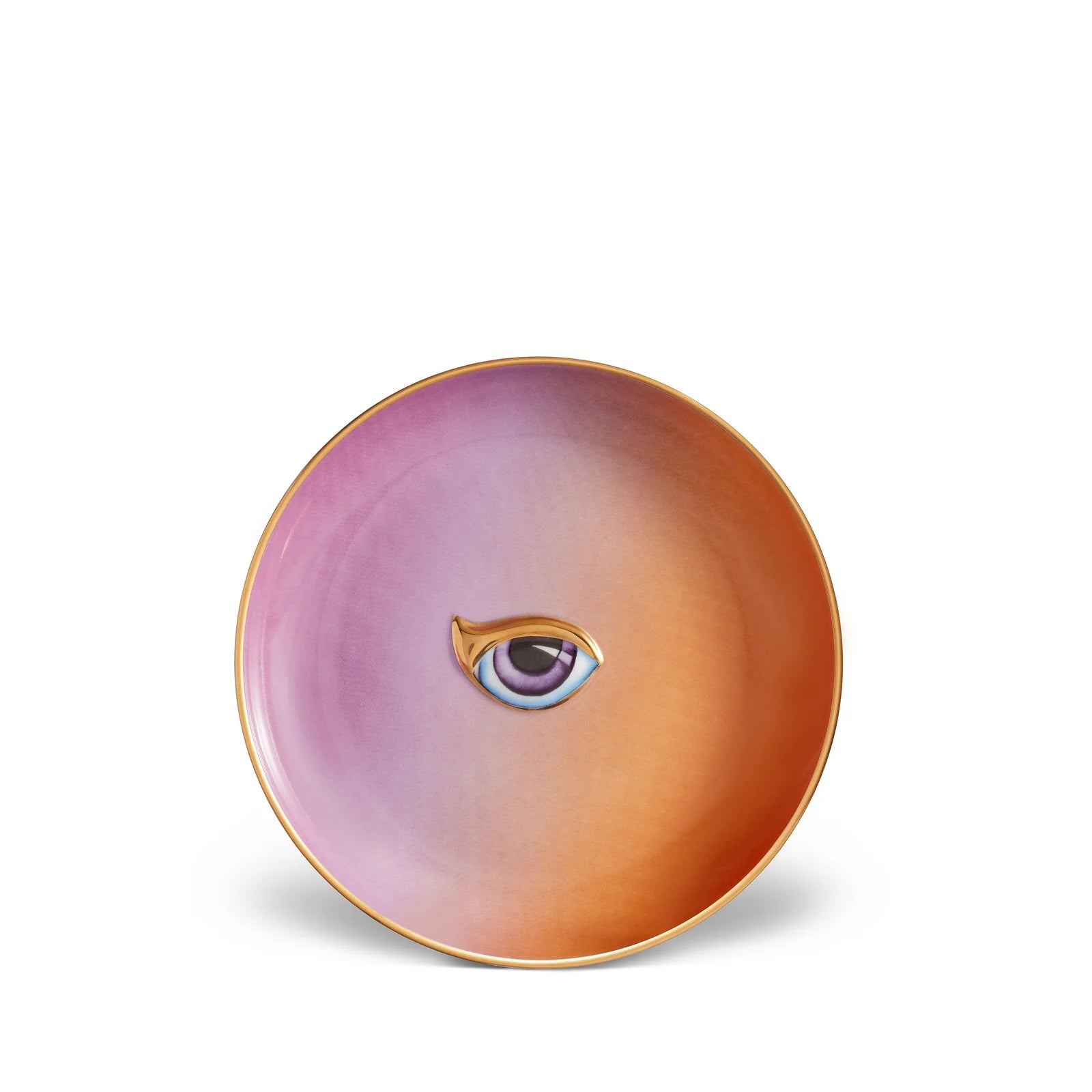L'OBJET  Lito Plate | Purple & Orange