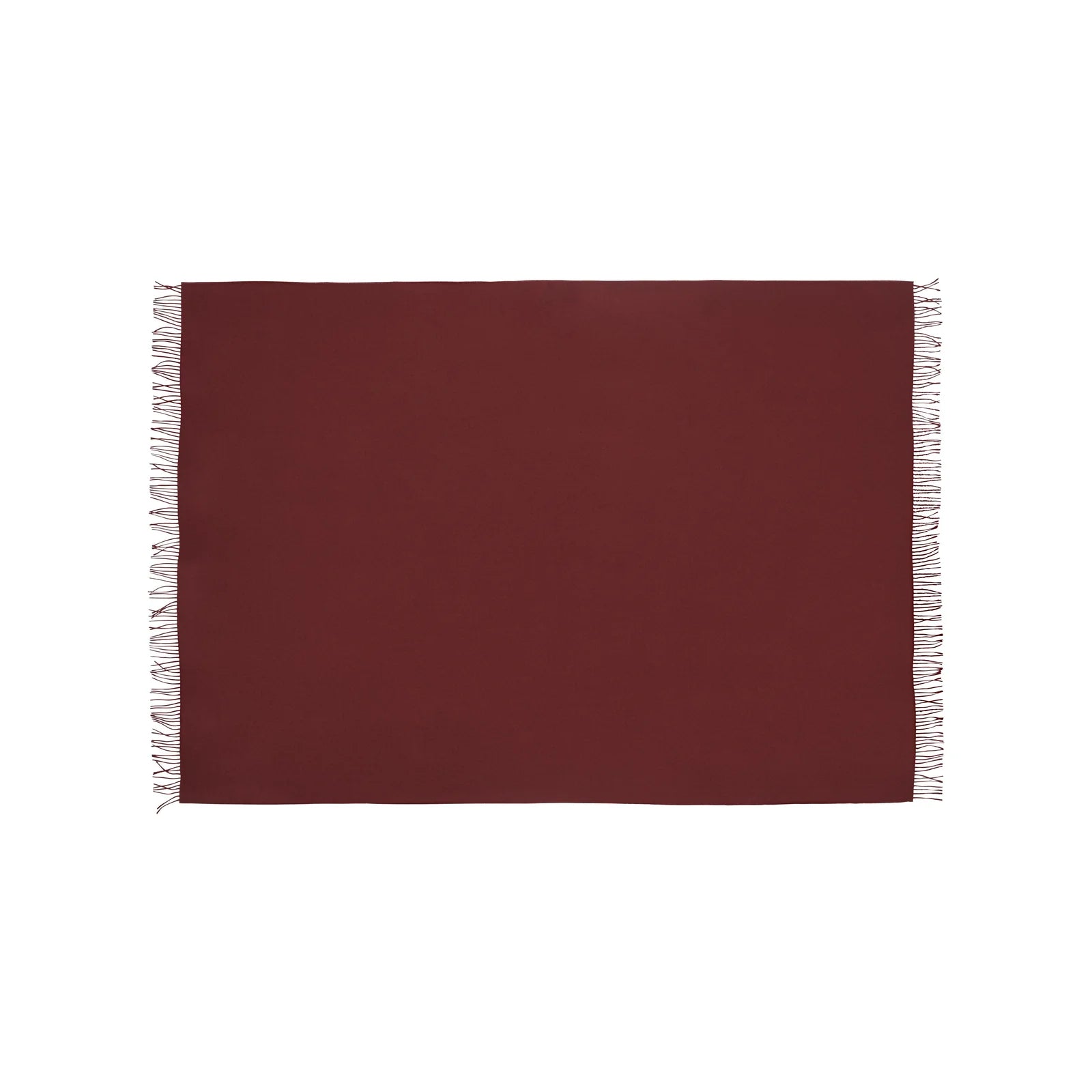 SILKEBORG ULDSPINDERI  Lima Throw | Beetroot | 100% Pure Baby Alpaca