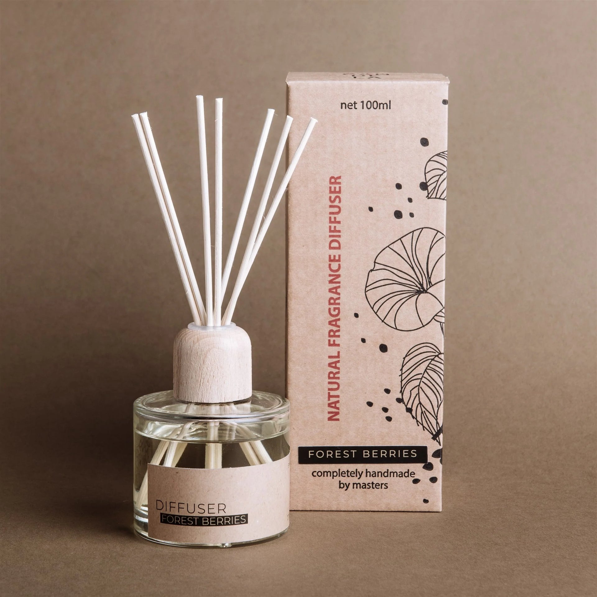 THE MUNIO Forest Berries   Natural Fragrance Diffuser | 100 ml