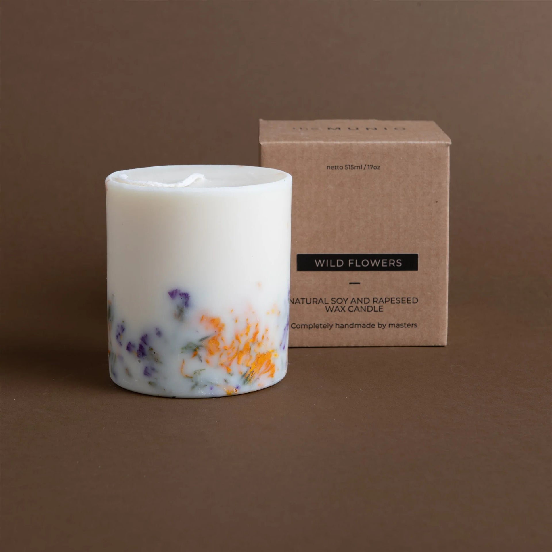 THE MUNIO  Wild Flowers  Soy Wax Candle | 515  ml