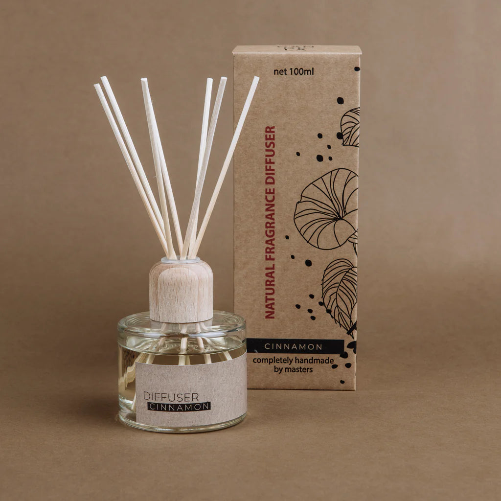 THE MUNIO Cinnamon Natural Fragrance Diffuser | 100 ml
