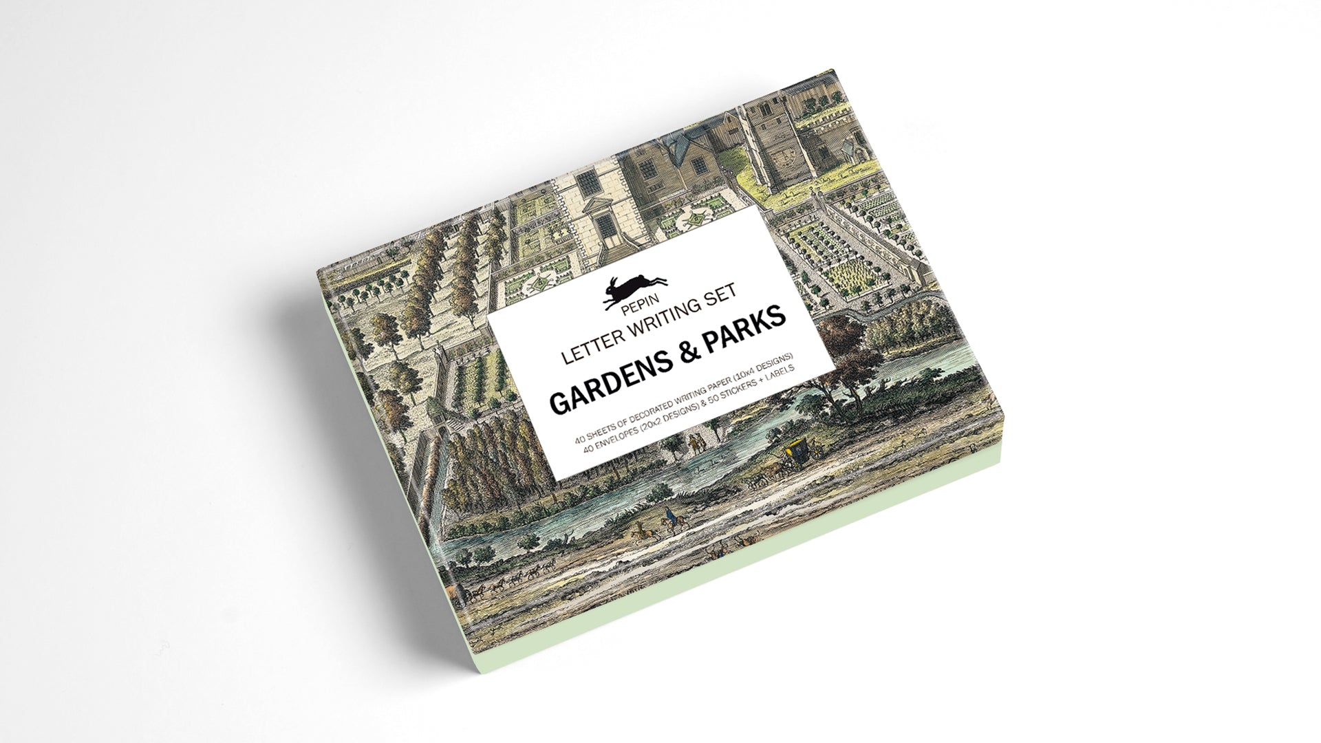 PEPIN PRESS Letter Writing Set |  Gardens & Parks