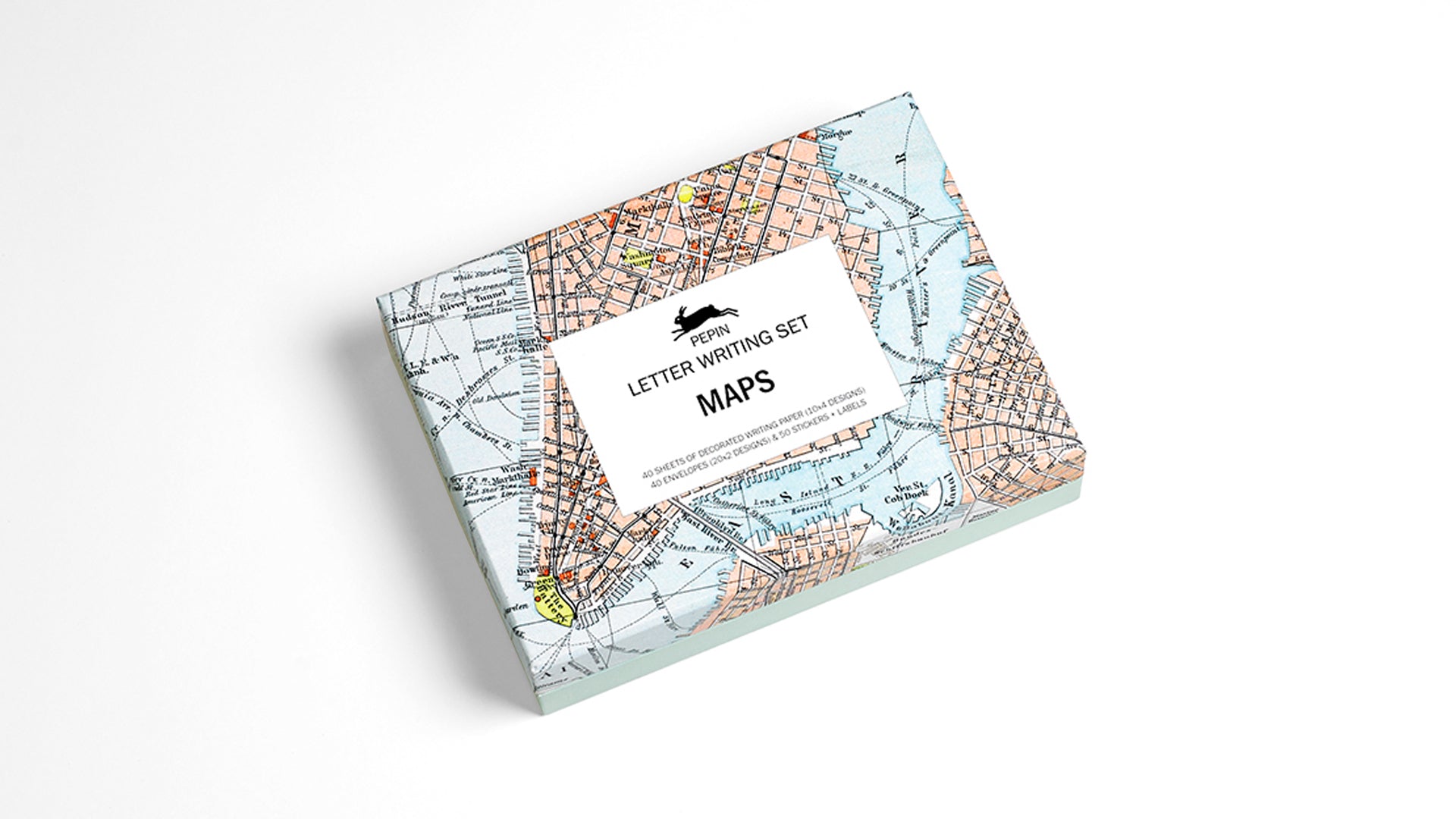 PEPIN PRESS Letter Writing Set | Maps