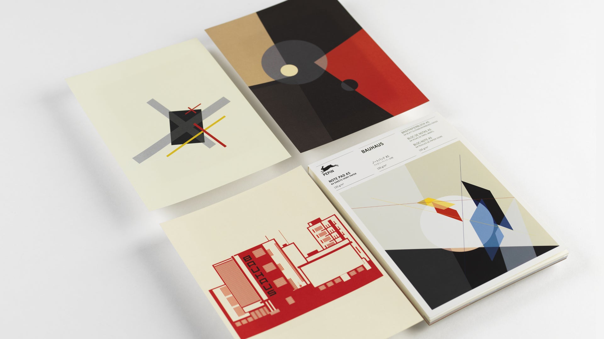 PEPIN PRESS A5 Notepad | Bauhaus