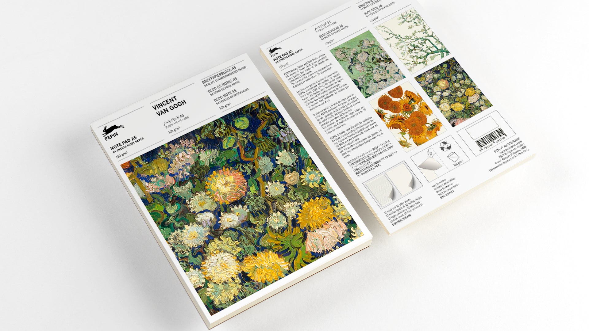 PEPIN PRESS A5 Notepad | Vincent van Gogh