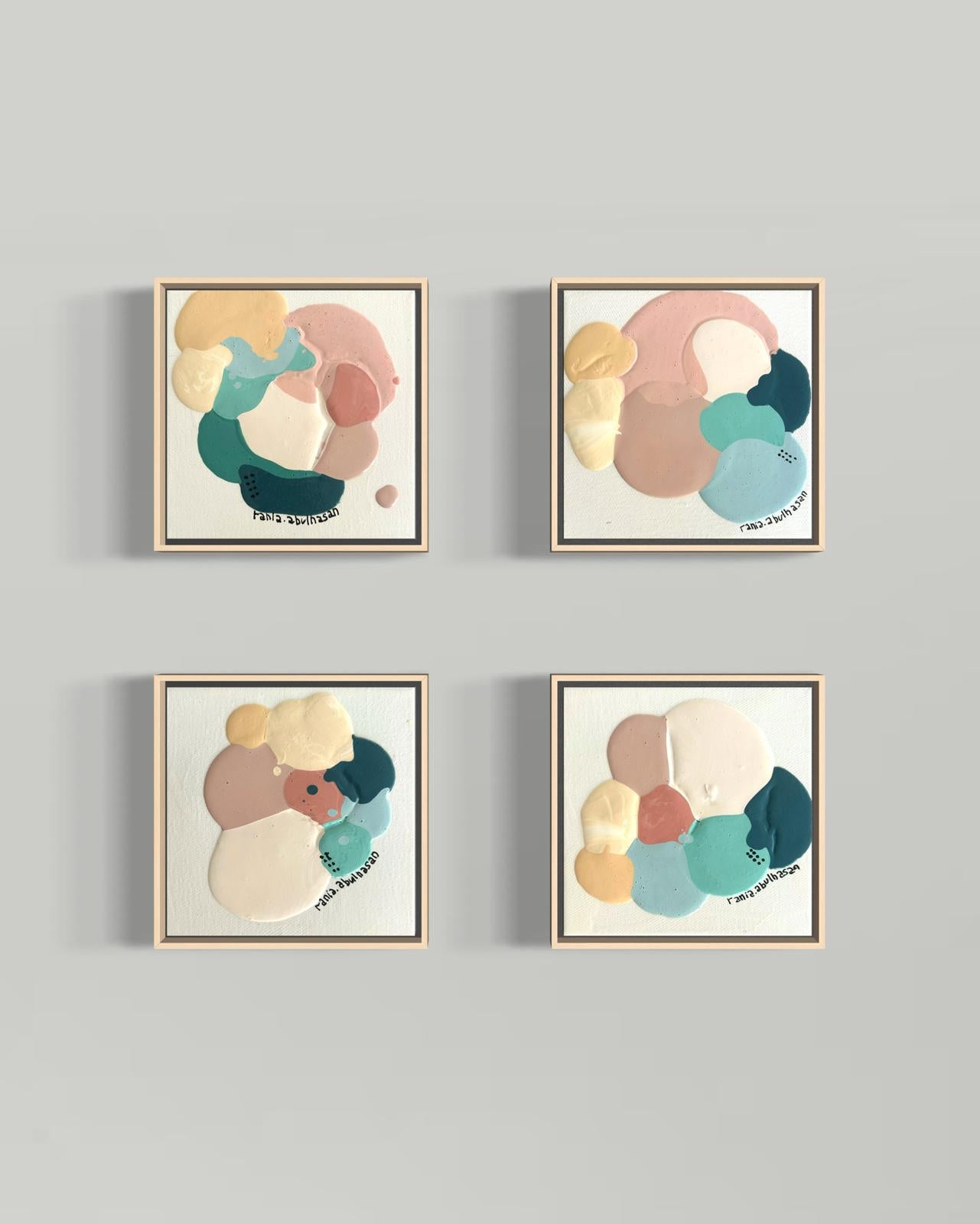 3 PLUS 5 DOTS   Poured Whispers