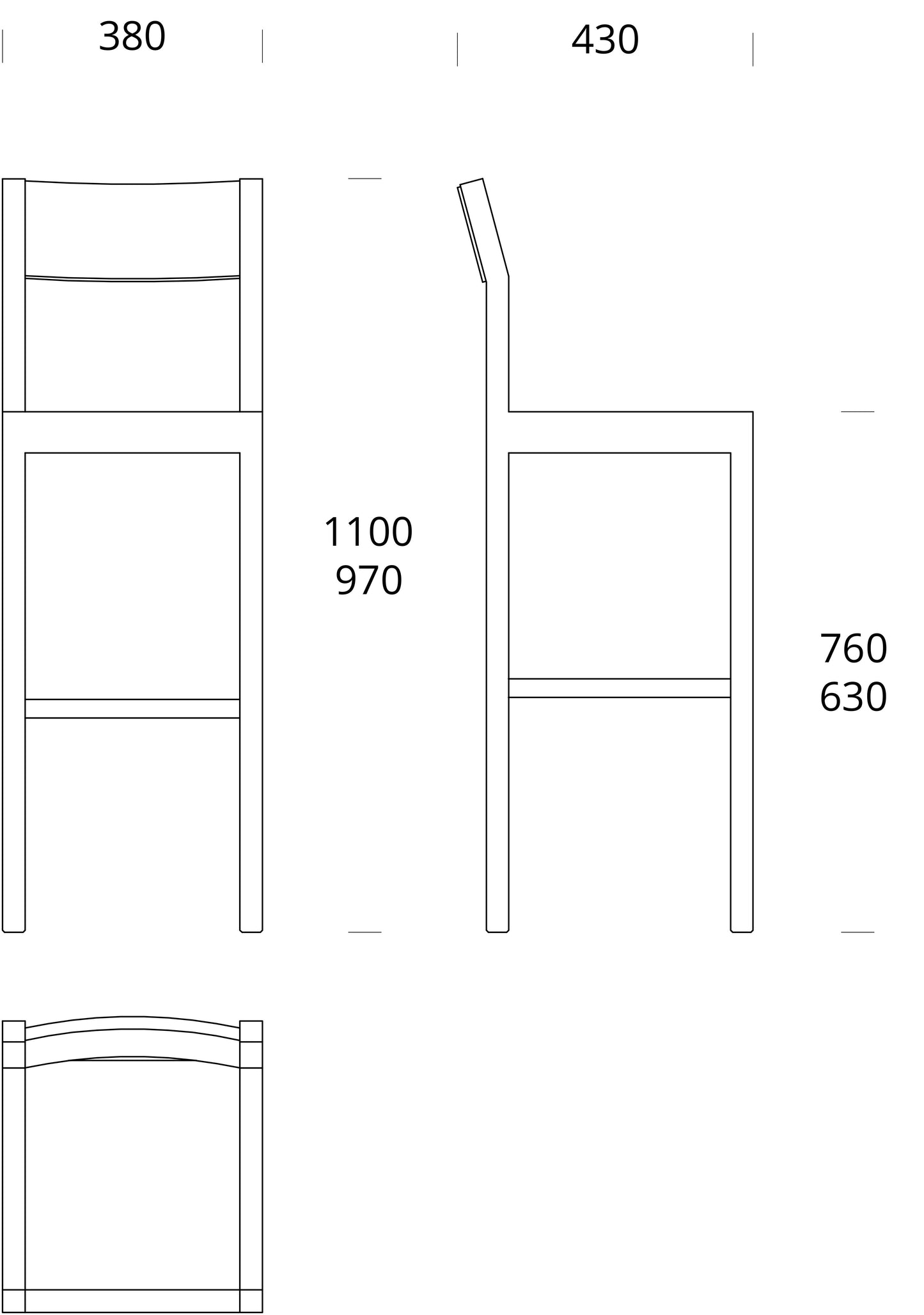 NIKARI Seminar KVBT1 Bar Chair