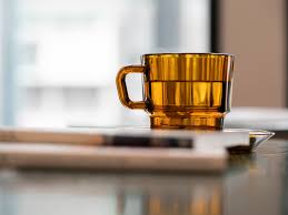 HMM W Glass Mug | Amber