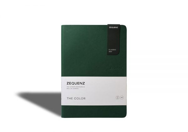 ZEQUENZ The Color A5 Notebook |  Emerald