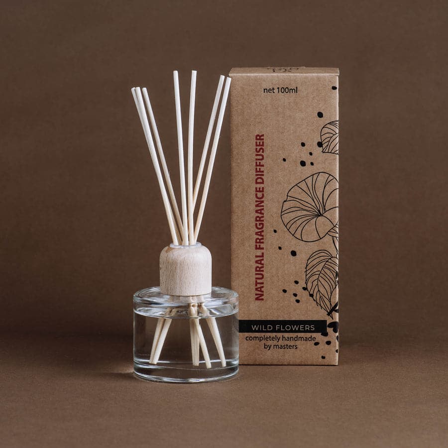 THE MUNIO  Wild Flowers Natural Fragrance Diffuser | 100 ml