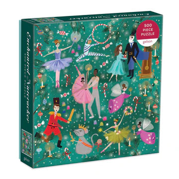 GALISON Enchanted Nutcracker Jigsaw Puzzle | 500 pcs
