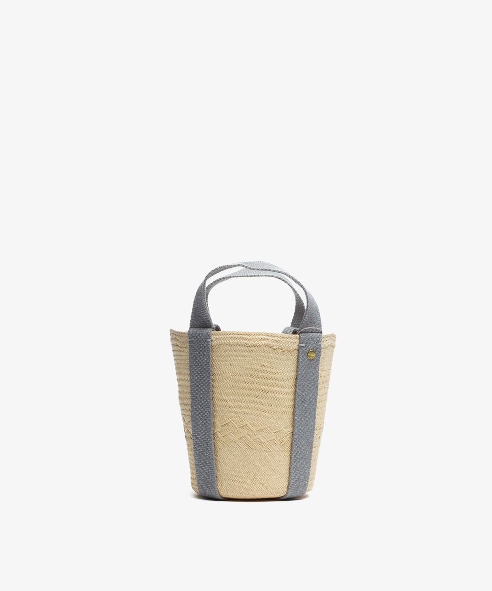 GUANABANA Basket Formentera 2 handle | Toast & Grey
