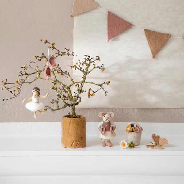 GRY & SIF Ballerina | White