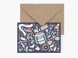 TYPELIVE Collection  of 8 Christmas cards