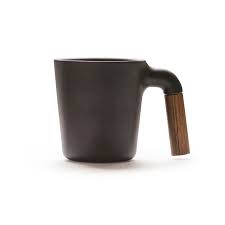 HMM Mugr | charcoal and walnut
