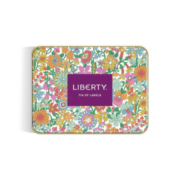 LIBERTY LONDON Tin of Labels