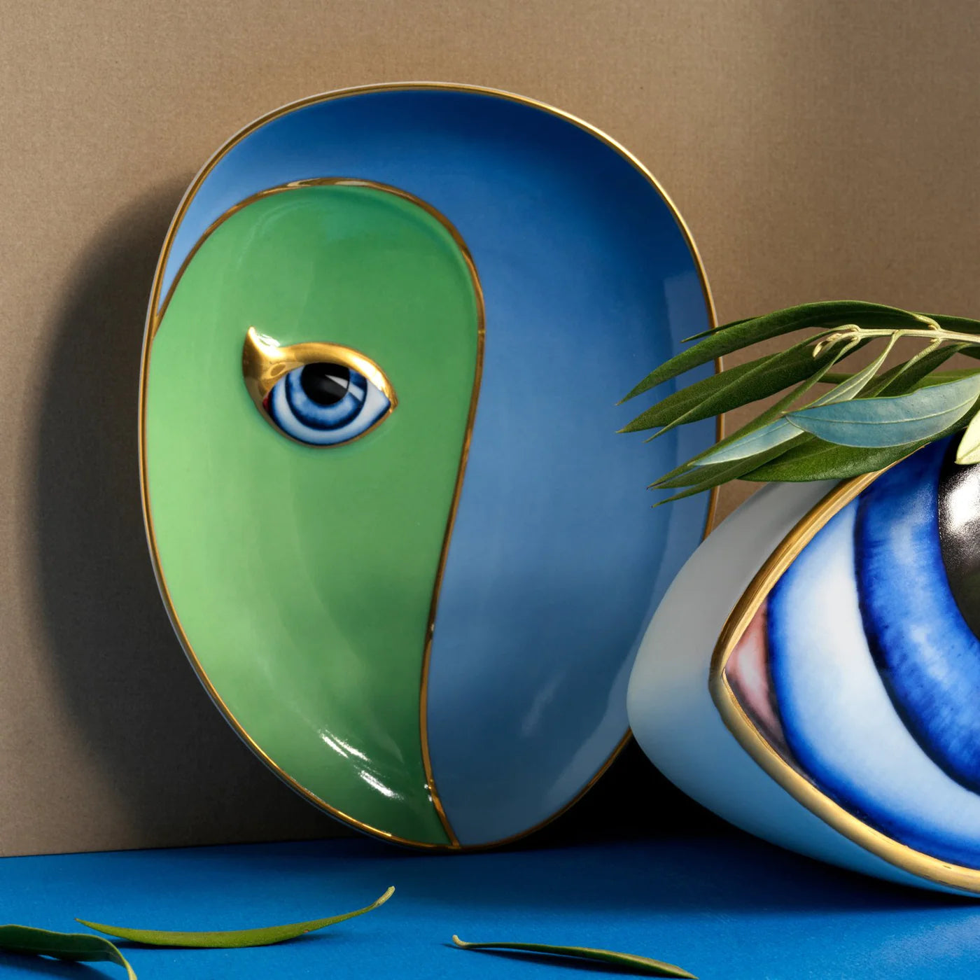 L'OBJET  Lito Vide Poche | Green & Blue