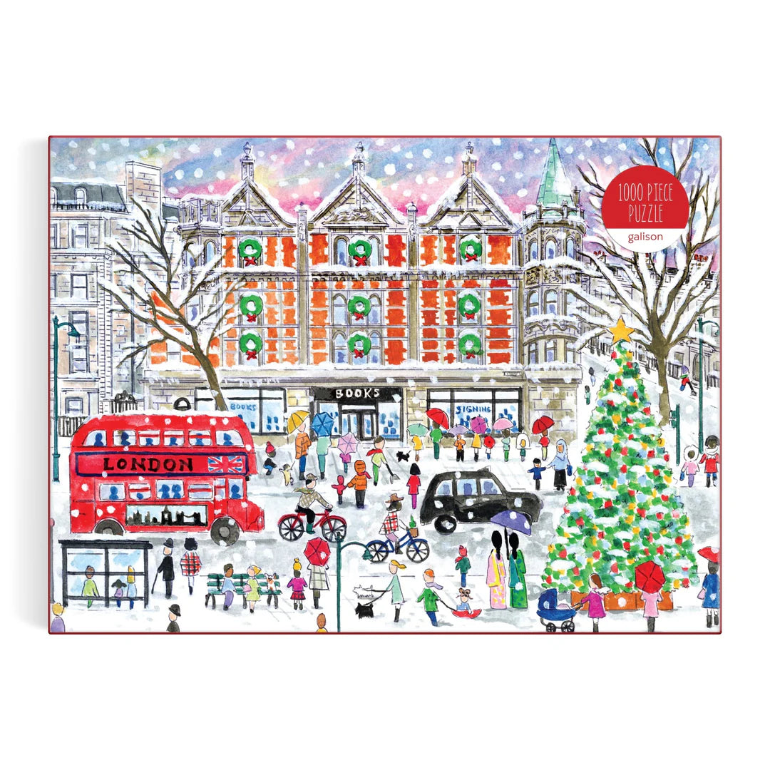 GALISON Christmas in London Puzzle | 1000 pcs