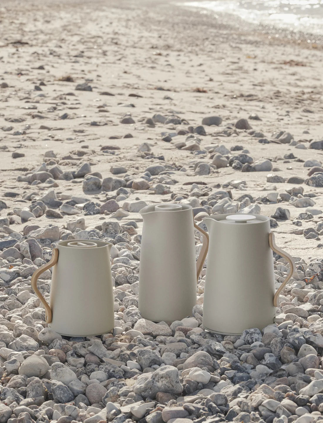 STELTON Emma Vacuum Jug for  Coffee | 1.2 L | Sand