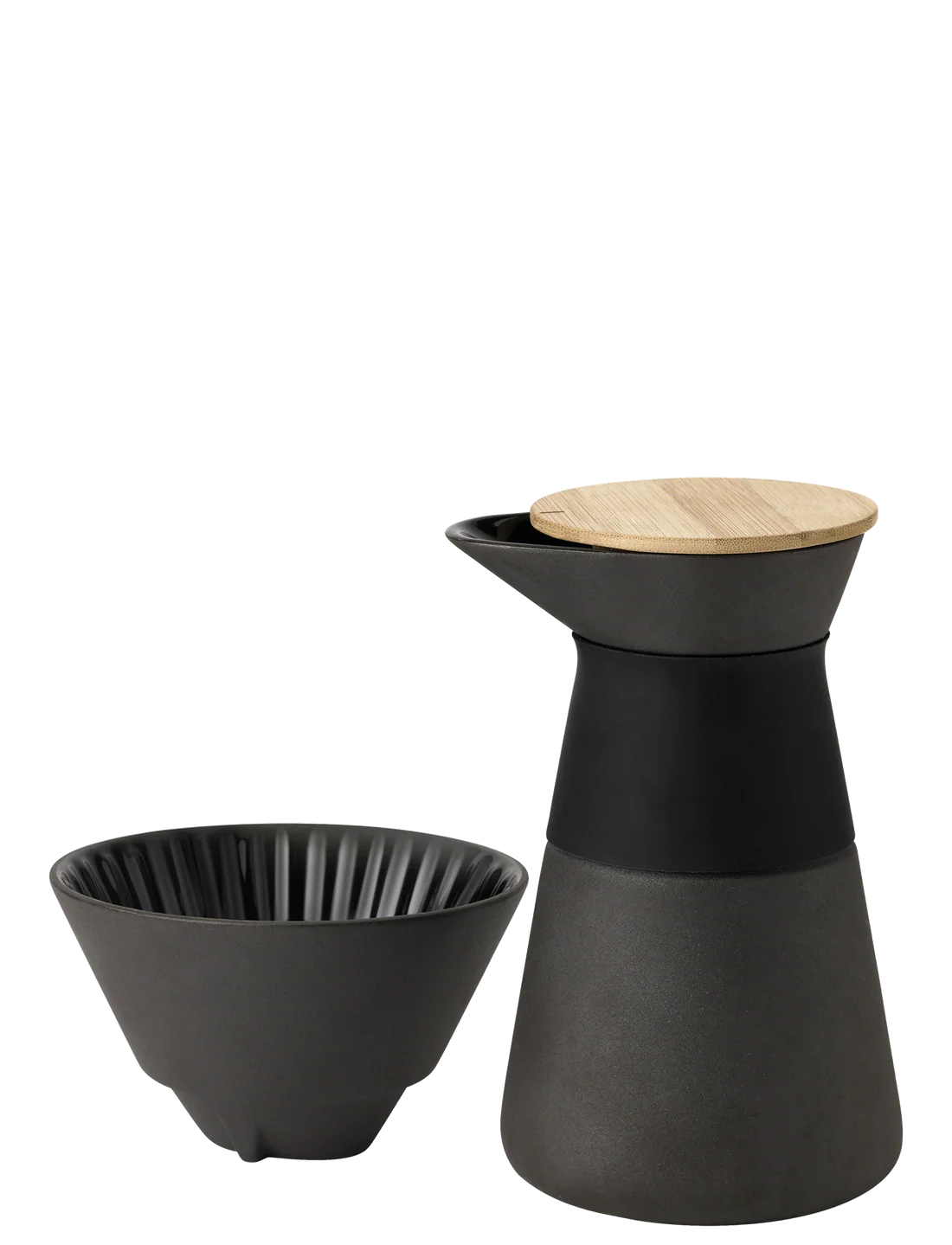 STELTON Theo Coffee Maker 0.6 L | Black