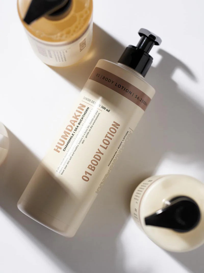 HUMDAKIN 01 Body Lotion | Chamomile & Sea Buckthorn | 500 ml