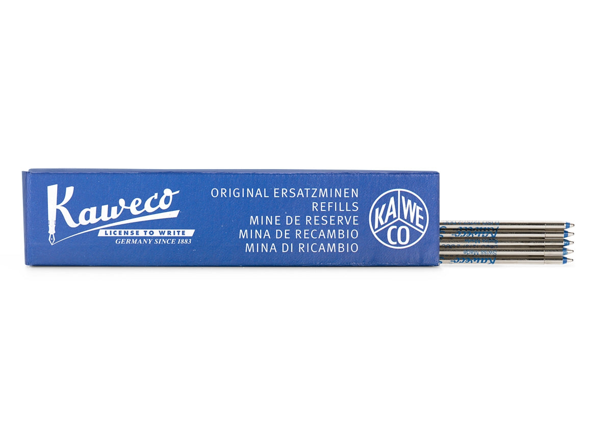 KAWECO D1  Ball Pen Refil |1.0 mm | Blue |  5 PCS
