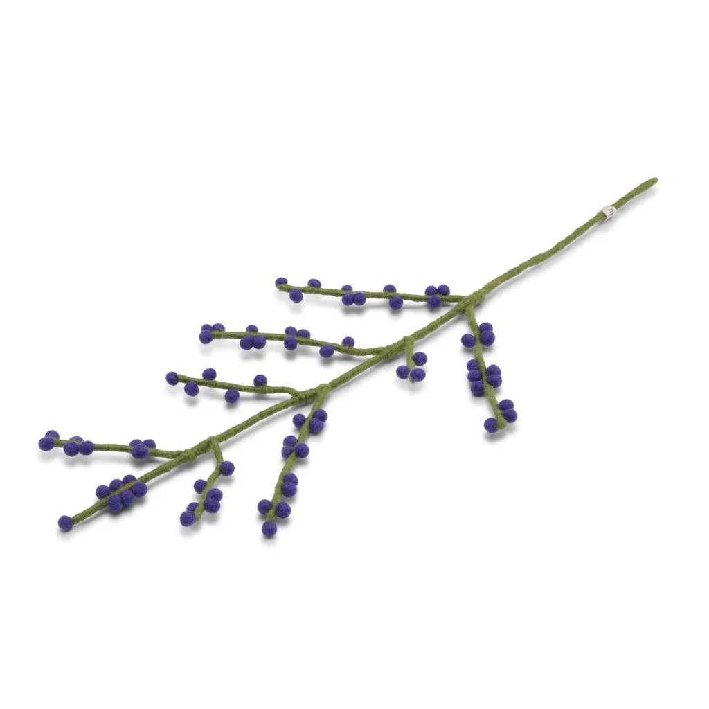 GRY & SIF Branch w/Blue Berries