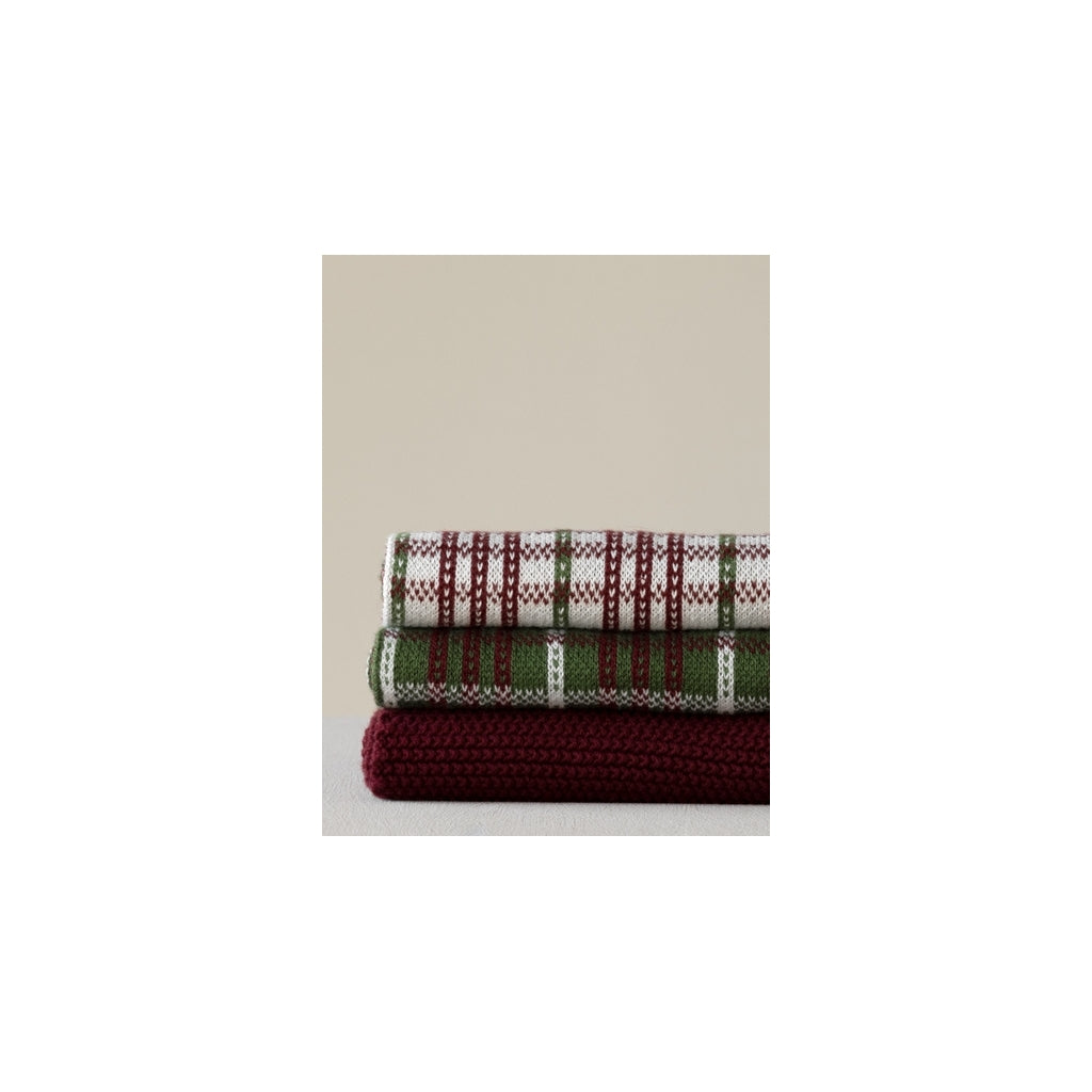 HUMDAKIN Knitted Kitchen Towel | Rosewood