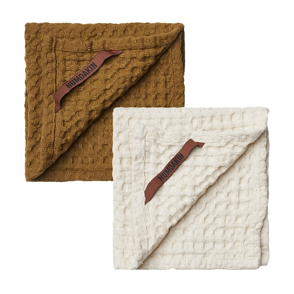 HUMDAKIN Waffle Stonewashed Dishcloth | 2 pack