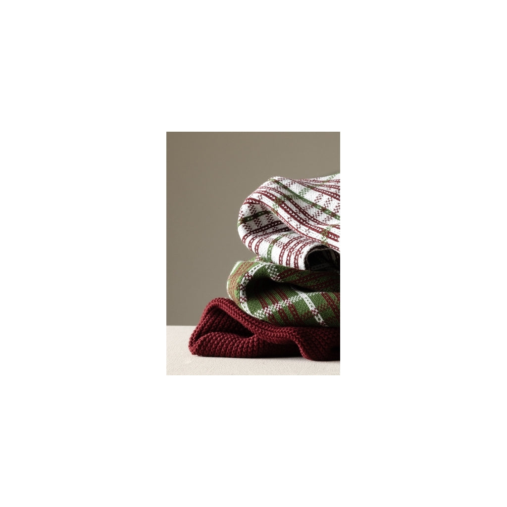 HUMDAKIN Knitted Kitchen Towel | Rosewood